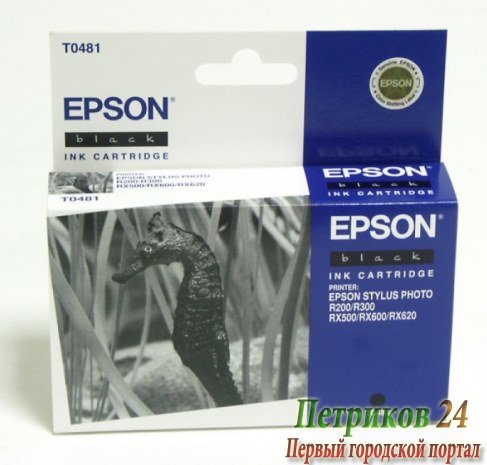 Картридж Epson Original T048140 (черный)