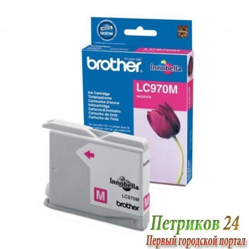 Картридж струйный Brother LC970M