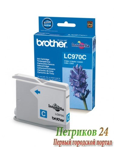 Картридж струйный Brother LC970C