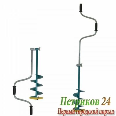 Ледобур Тонар ЛР-180 (180 мм) левый, прямые ножи