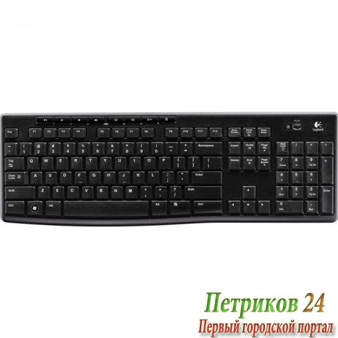Клавиатура Logitech Wireless K270 (920-003757)