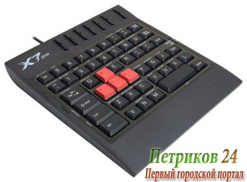 Клавиатура A4TECH X7-G100 Black