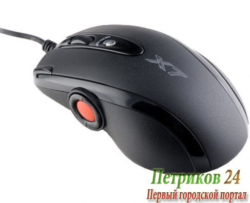Мышь проводная A4TECH X-755K Black
