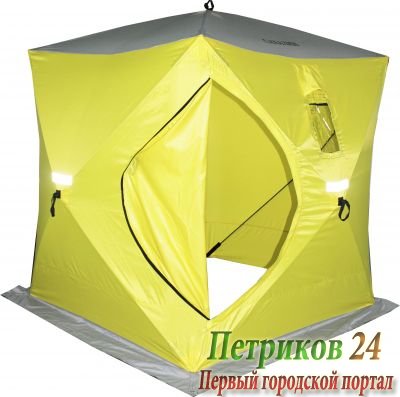 Палатка для зимней рыбалки куб Сахалин 4