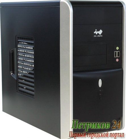 Корпус INWIN EMR-007 Black/Silver 6120745