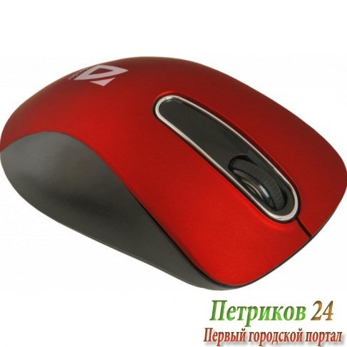 Беспроводная оптическая мышь Defender Datum MM-075 Red