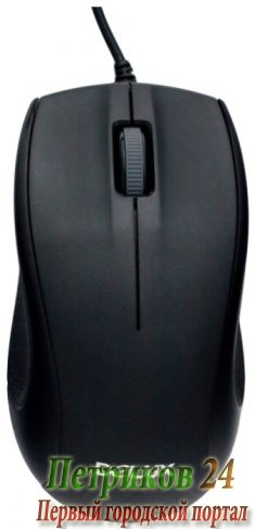Мышь DELUX DLM-375 Black PS/2