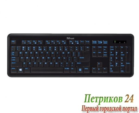 Клавиатура проводная Trust 14960 Illuminated KB-1500