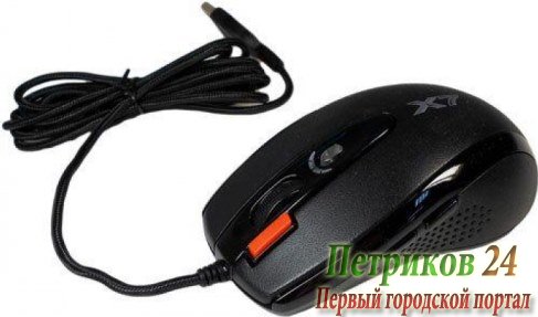 Мышь A4TECH XL-750BK USB
