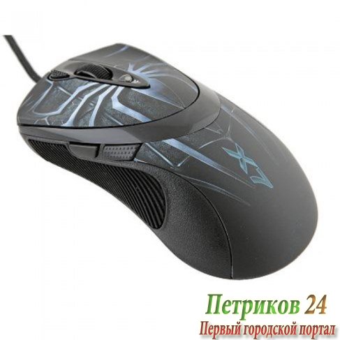 Мышь A4TECH XL-747H Blue Spider USB