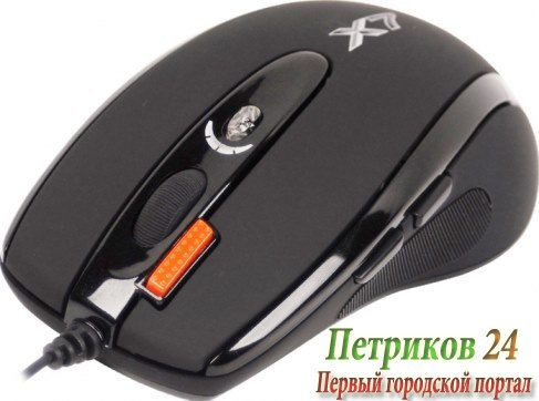 Мышь A4TECH X-710BK USB черный