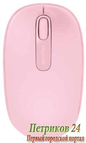 Мышь Microsoft Wireless Mobile Mouse 1850 Pink USB U7Z-00024