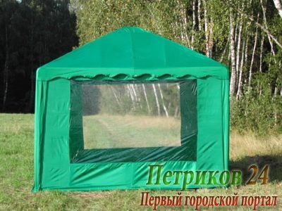 Стенка с окном 2,5х2,0 (к шатру Митек 2,5х2,5 и 5х2,5)