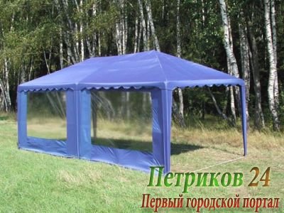Стенка с окном 3,0х2,0  (к шатру Митек 3х3 и 6х3)