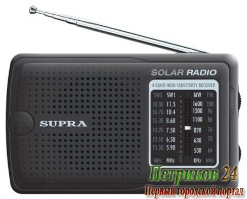 Радиоприемник Supra ST-111 black