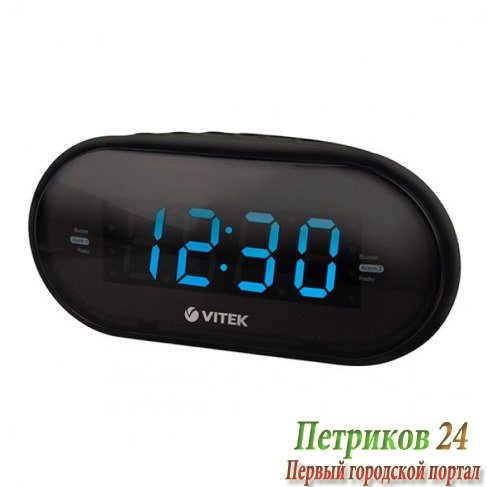 Радиочасы Vitek VT-6602(BK)
