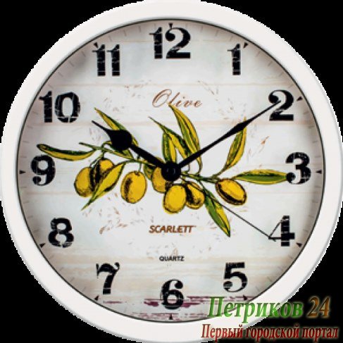 Часы настенные Scarlett SC-WC1005K