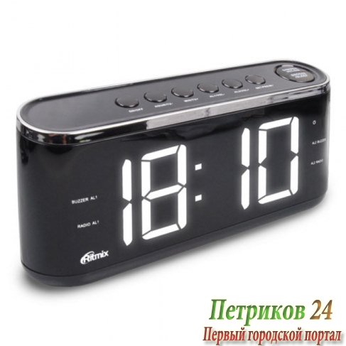Радиобудильник Ritmix RRC-1810 Black
