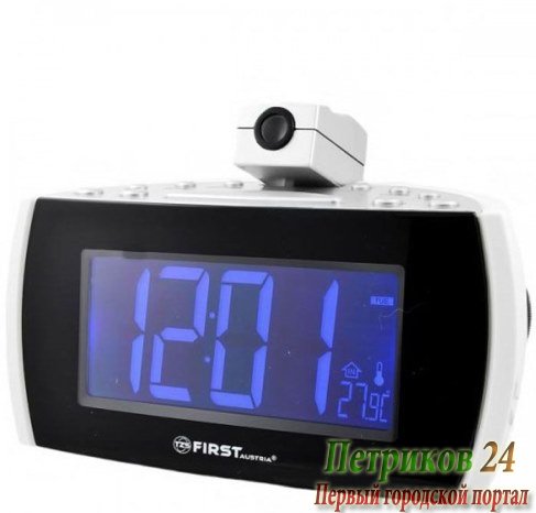 Радиочасы First FA-2421-2 White