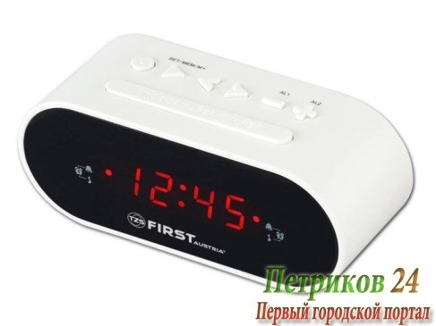 Радиочасы First 2406-5-WI