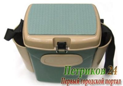 Ящик для зимней рыбалки A-elita малый (пластик, органайзер, отдел. под удочку)