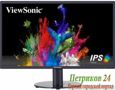 Монитор Viewsonic VA2419SH черный