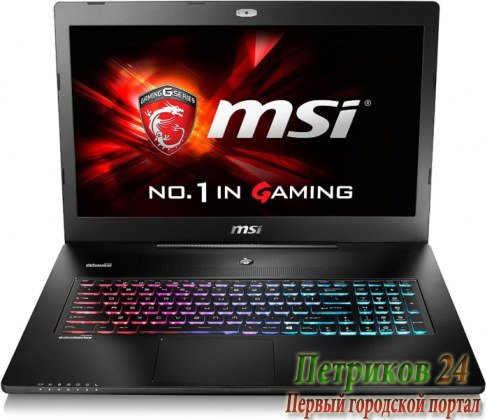 Ноутбук MSI GT72 6QD-844RU Dominator G 9S7-178211-844