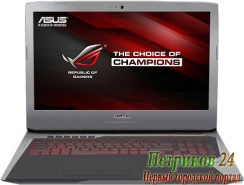 Ноутбук ASUS G752VS(KBL)-GB496T 90NB0D71-M07090