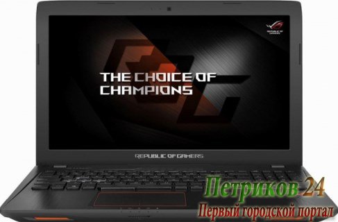 Ноутбук ASUS GL553VD-FY122T 90NB0DW3-M02740