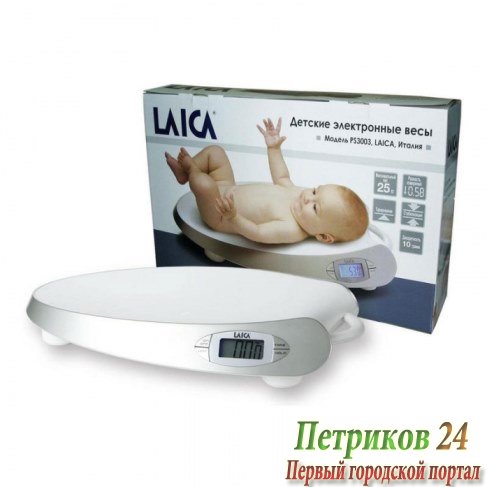 Весы Laica с ручкой для переноски PS3003