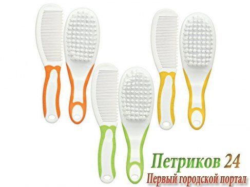 Набор Мир Детства расческа и щетка 0+ 19521