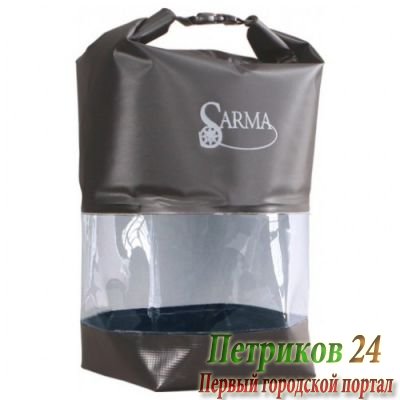 Баул водонепроницаемый SARMA с прозрачной вставкой 20л. (С 007-2)