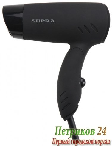Фен Supra PHS-1201 black