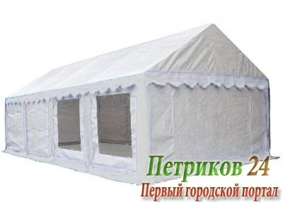 Тент-шатер Митек Гросс 4х8 м (в 4-х местах)