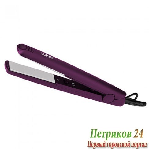 Выпрямитель для волос LUMME LU-1010 фиолетовый чароит
