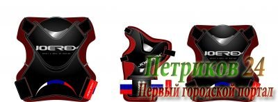 Набор защиты для роликов Joerex PR0901 черный