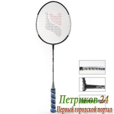 Ракетка для бадминтона Joerex JB930 в чехле (ручка - карбон)