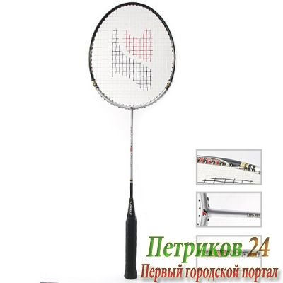 Ракетка для бадминтона Joerex JB960 в чехле (ручка - карбон)