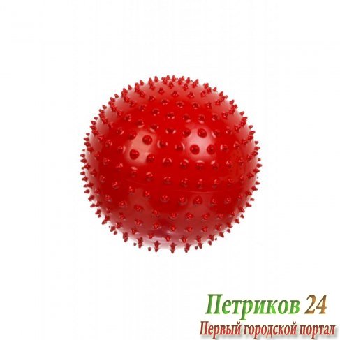 Мяч Альпина Пласт Ёжик красный 6022021022