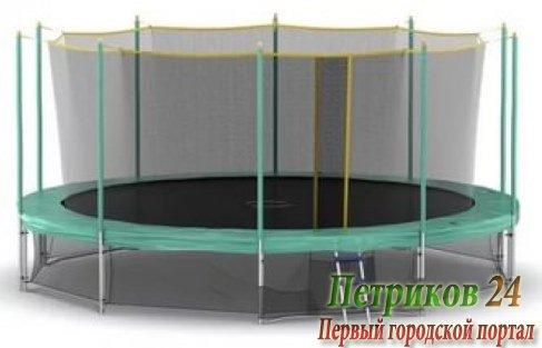 Батут HASTTINGS 15 FT (4,57 м) зеленый