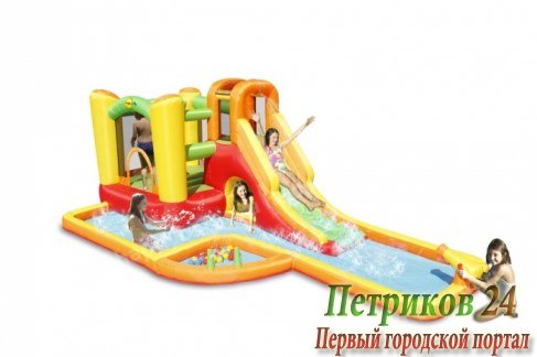 Батут Happy Hop С бассейном 9281