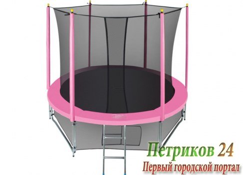 Батут HASTTINGS 8 FT Classic Pink (2,44 м)