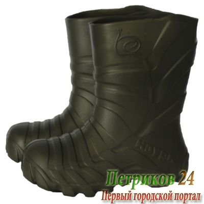 Сапоги зимние детские WOODLINE/Каури ЭВА  590У олива