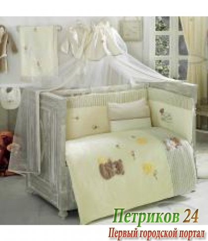 Комплект в кроватку Kidboo Honey Bear Soft 4пр