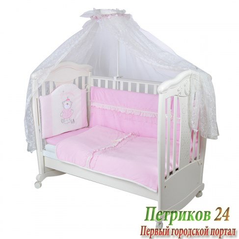 Комплект постельного белья Балу Я принцесса 7 предметов ш4115 Розовый