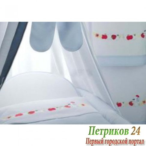Комплект в кроватку BABYPIU Сладости 56R.160BW_BI из коллекции '4 времени года' (2 простыни+наволочка)
