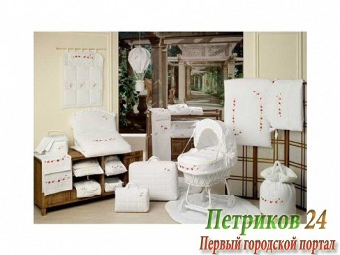 Одеяло BABYPIU Сладости 48.160BIANCO из коллекции '4 времени года' для люльки