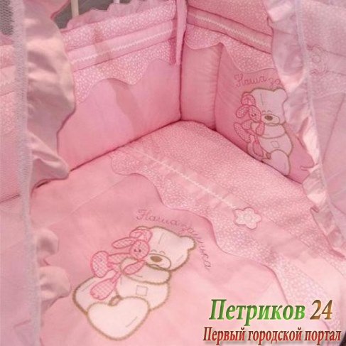 Комплект постельного белья Золотой Гусь Сабина розовый 1416