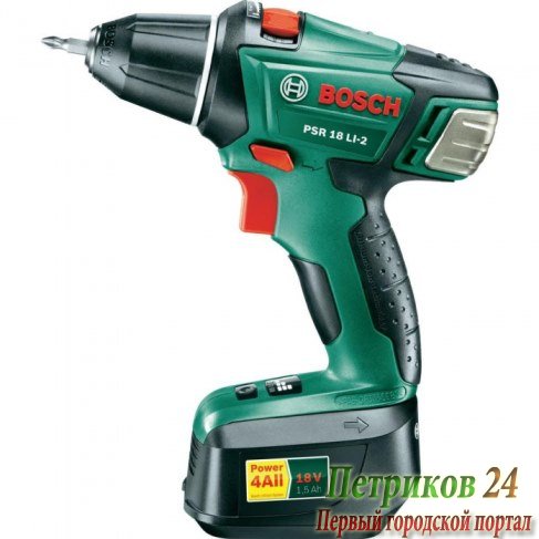 Шуруповерт Bosch PSR 18 LI-2 060397330G
