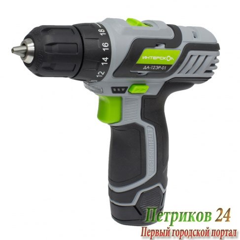 Шуруповерт ИНТЕРСКОЛ ДА-12 ЭР-01 ДМ